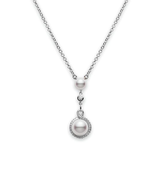 【500円引きクーポン】 Classic Elegance Pendant - Mikimoto アコヤ真珠