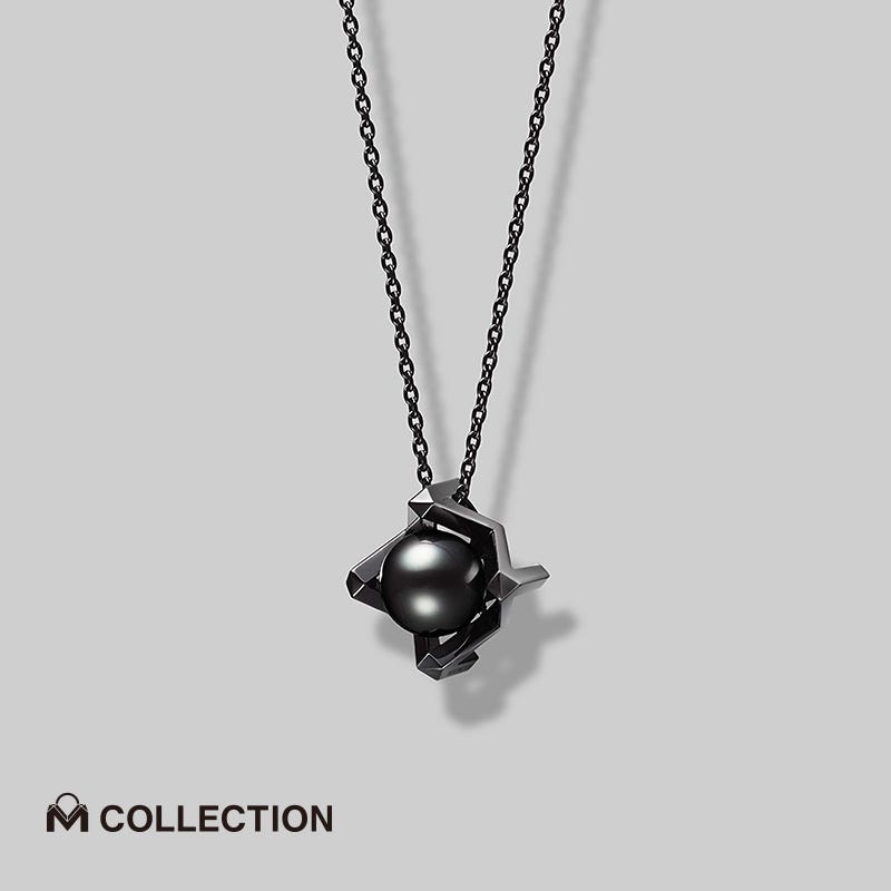 Mikimoto black pearl pendant sale