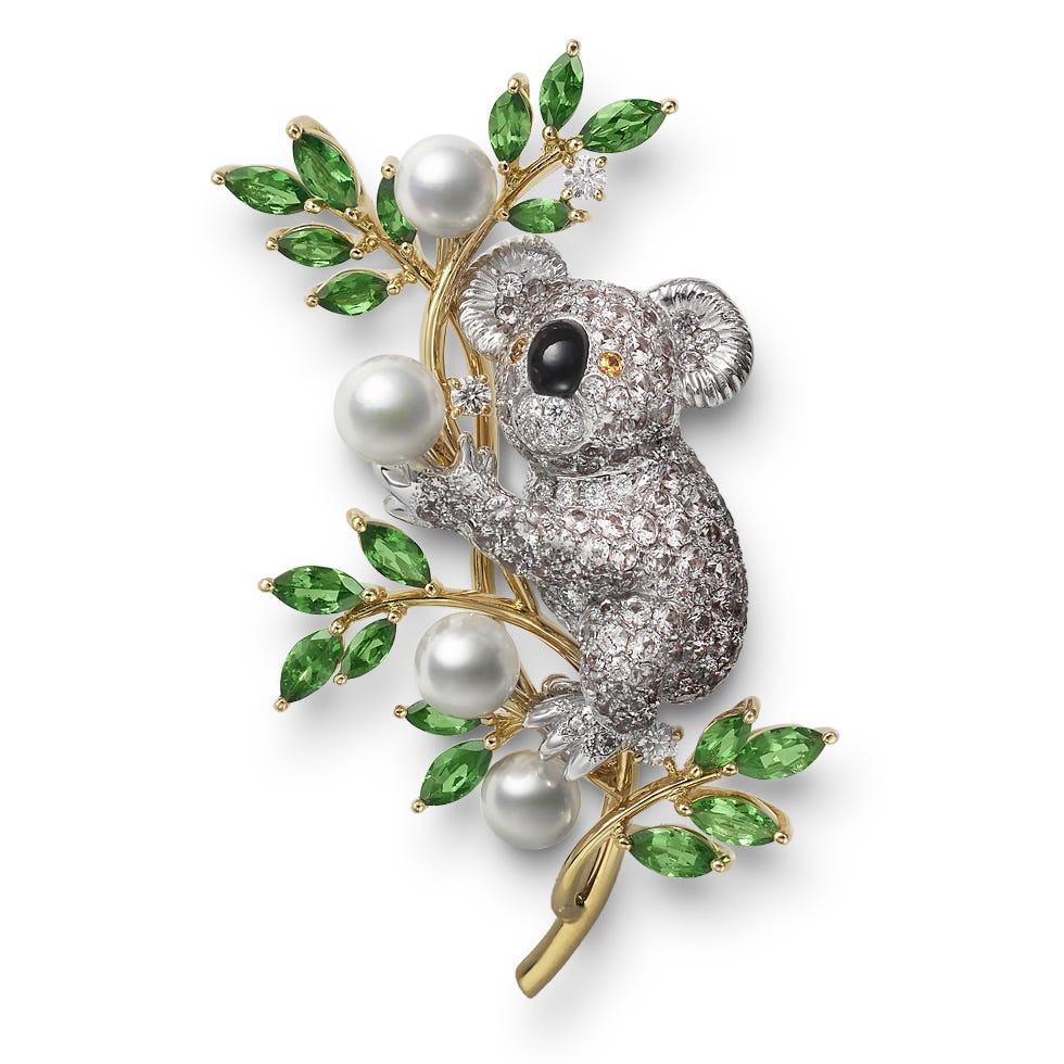 Supersize Brooches Lead Mikimoto's New High Jewelry Collection – JCK